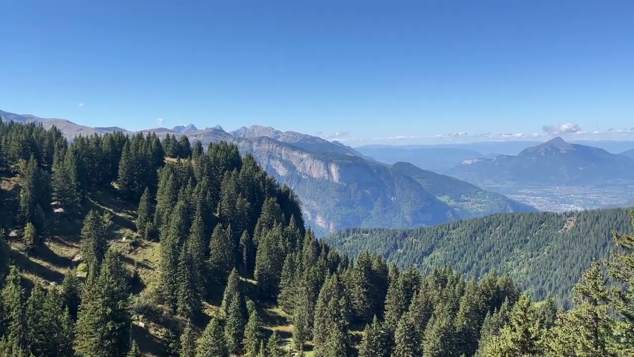 From the summit of Col de Pierre Carree