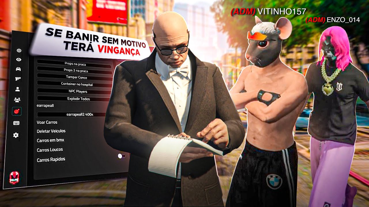 AT&Eacute; OS ADMS RESPEITAM ESSA NOVA OP&Ccedil;&Atilde;O DO MOD MENU! ANTI-RP