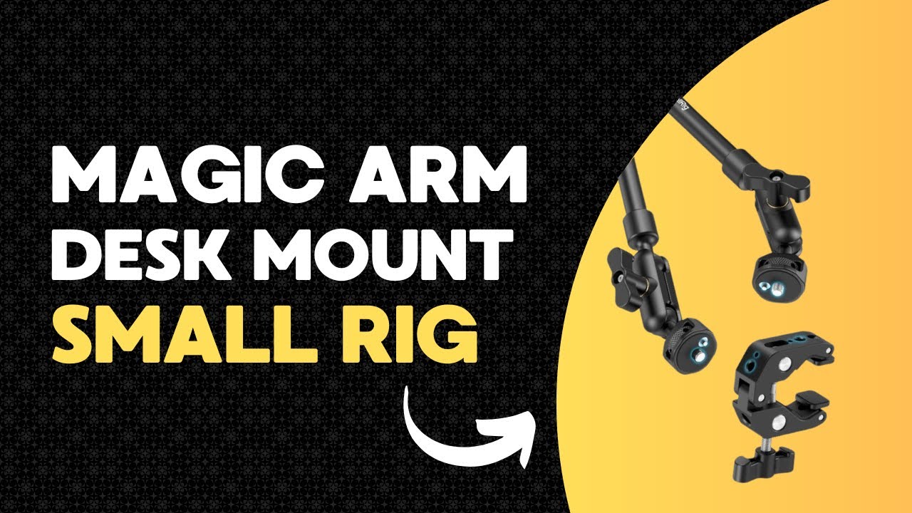 Overhead Shots Made EASY – SmallRig Magic Arm & Clamp Review!