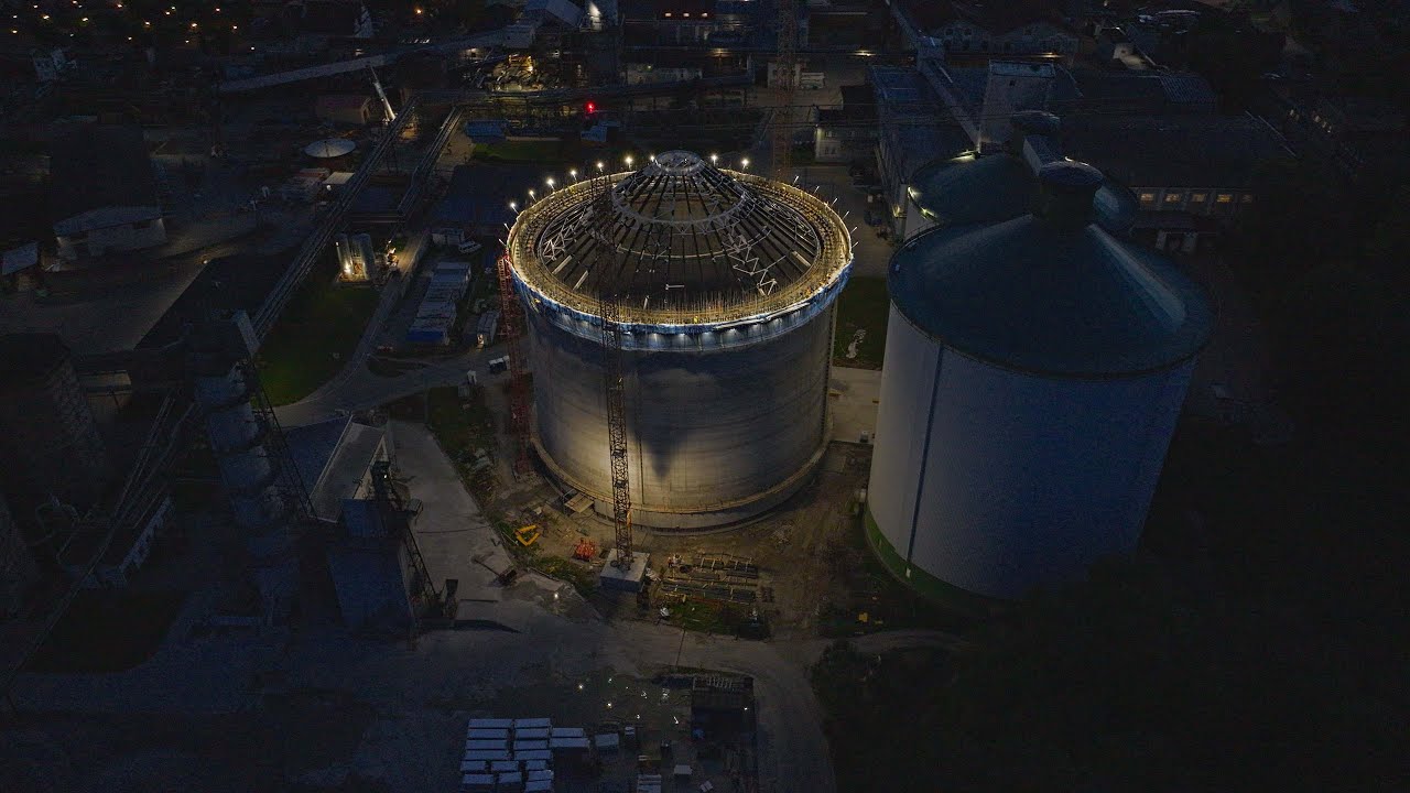 Dodali jsme stavební chemii pro unikátní silo – STACHEMA