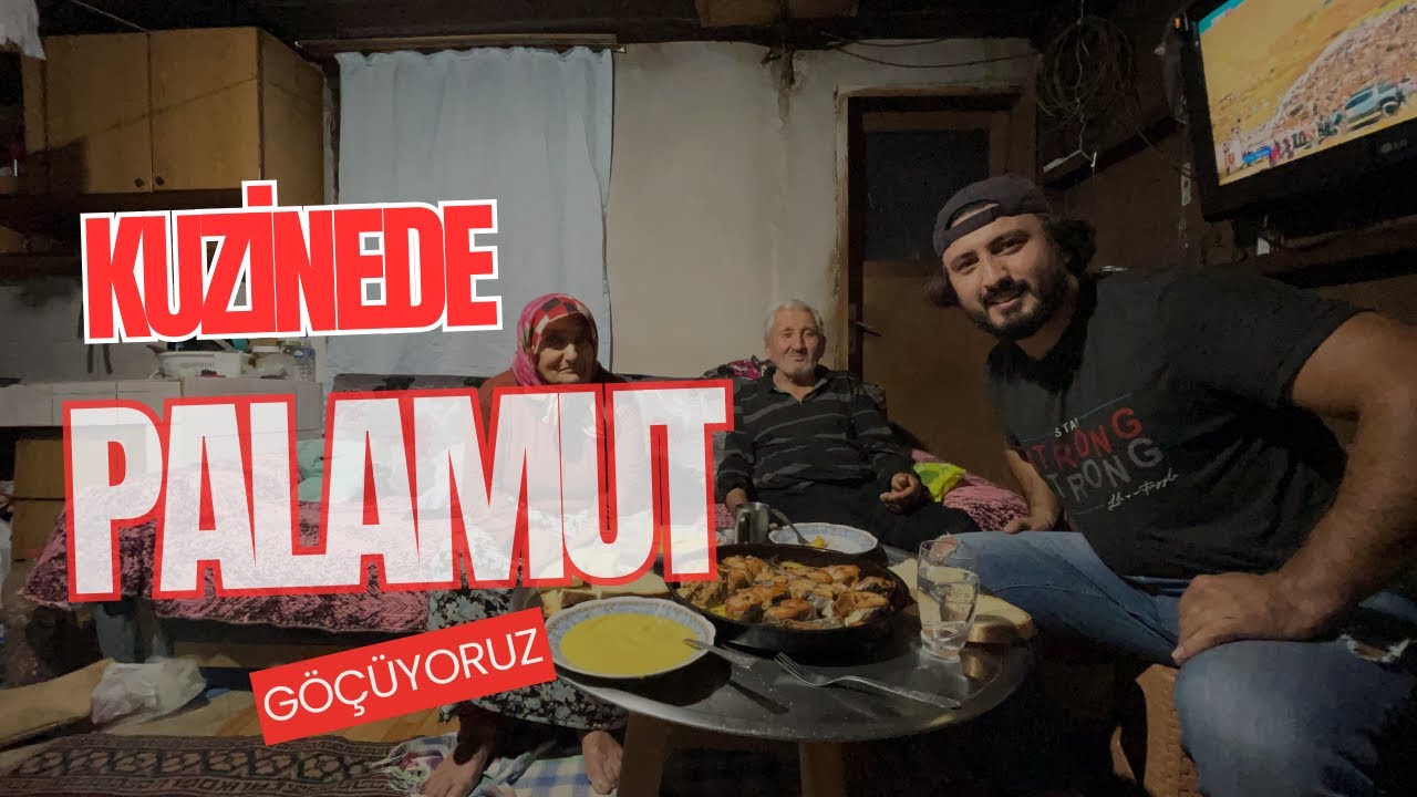 Köyde Elektriksiz Nostalji Fırında Palamut ve Trabzon'a Göç