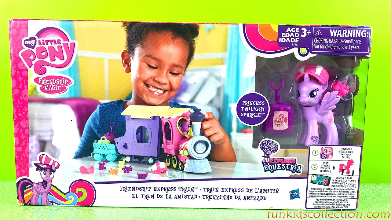 My Little Pony Toys | My Little Pony Friendship Express Train Unboxing | EBD Toys