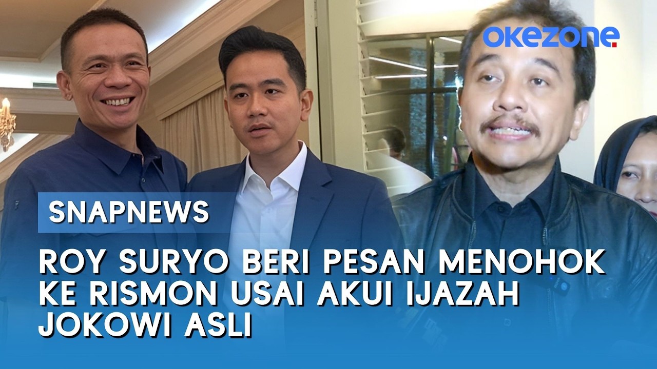 Roy Suryo Beri Pesan Menohok ke Rismon Usai Akui Ijazah Jokowi Asli, Singgung Surat Perintah