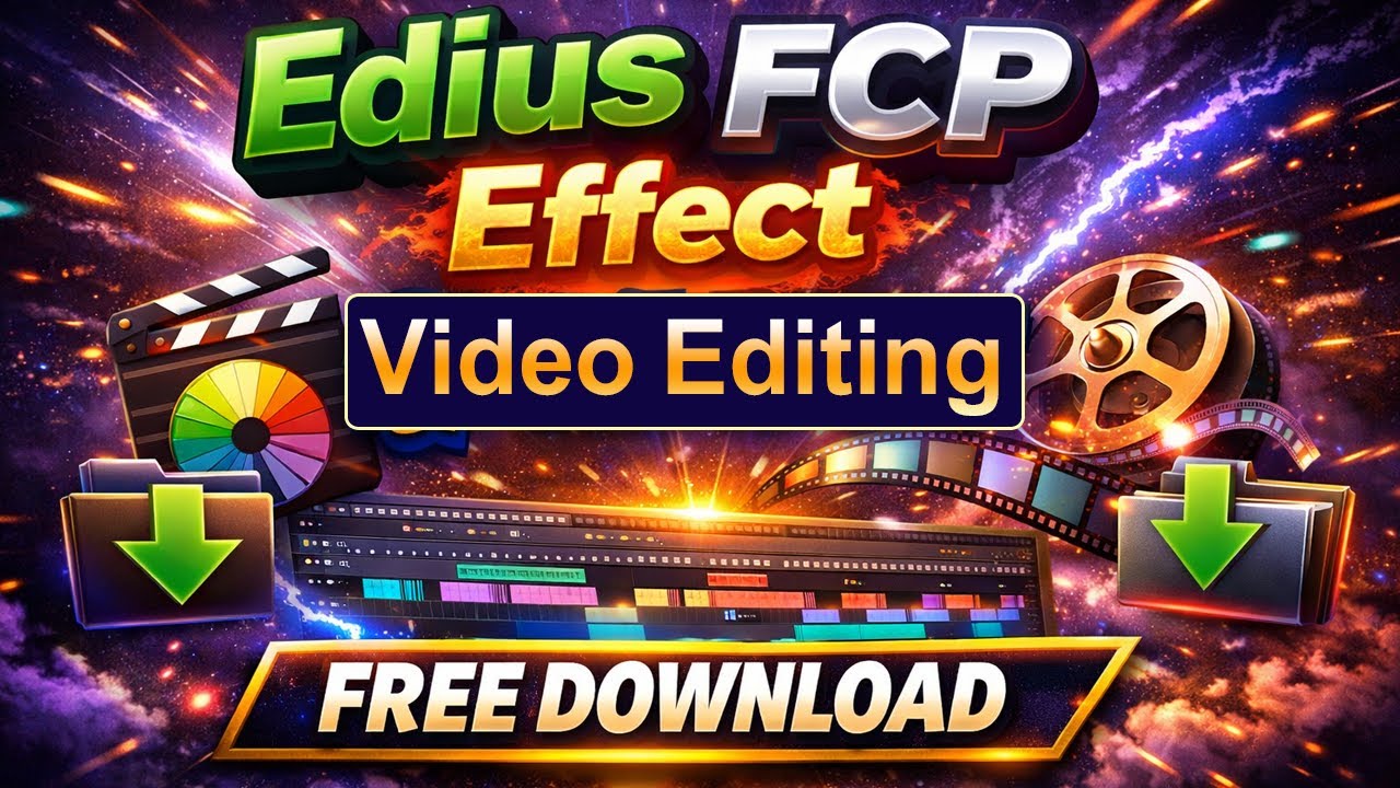 ✨BEST 150+ Edius FCP Effect FREE DOWNLOAD | Edius 3d Effects ! 🎥
