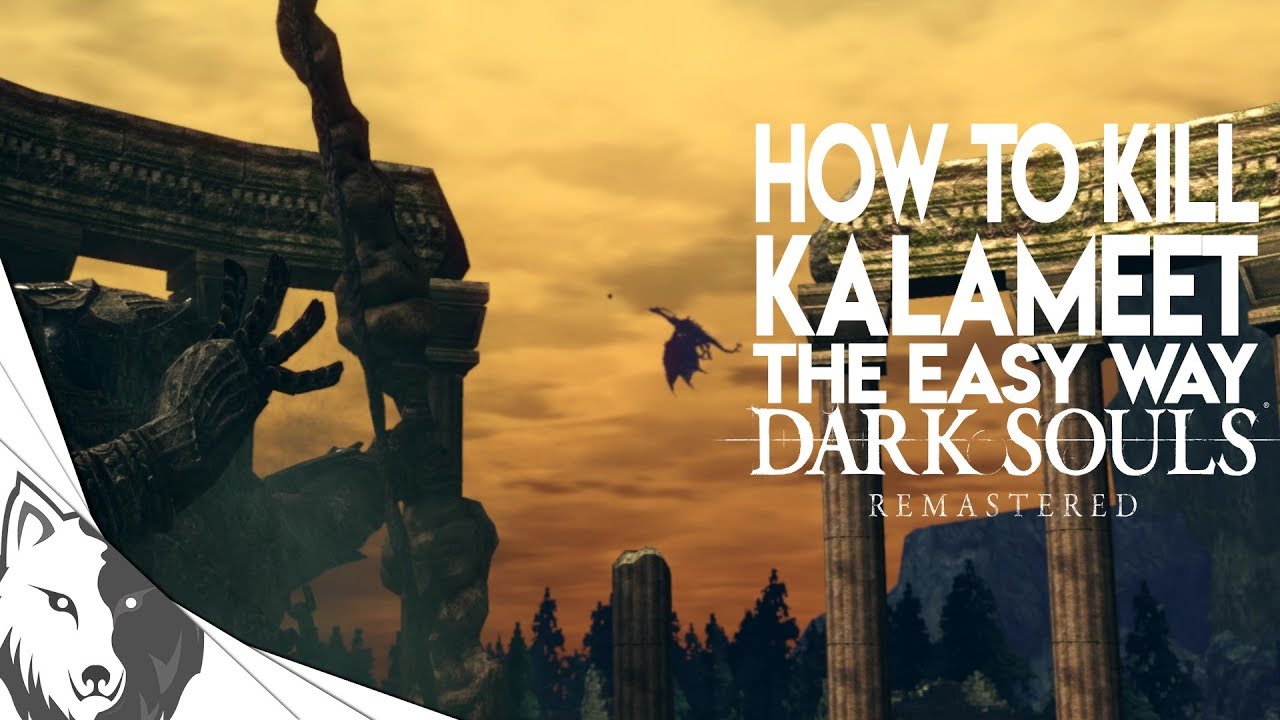 Как легко убить чёрного дракона Каламита | Руководство по боссам Dark Souls Remastered