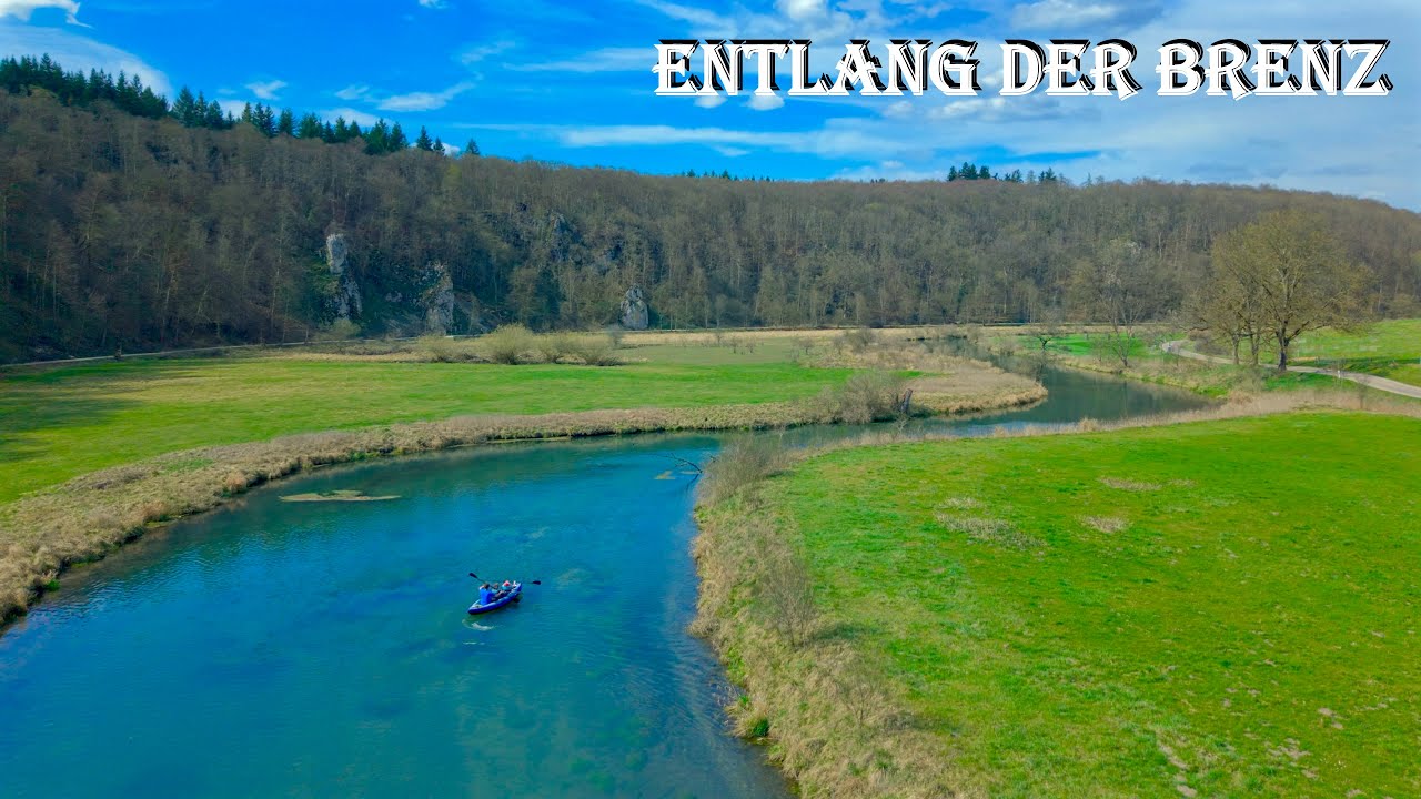 Along the river Brenz from its origin in K&ouml;nigsbronn, Germany