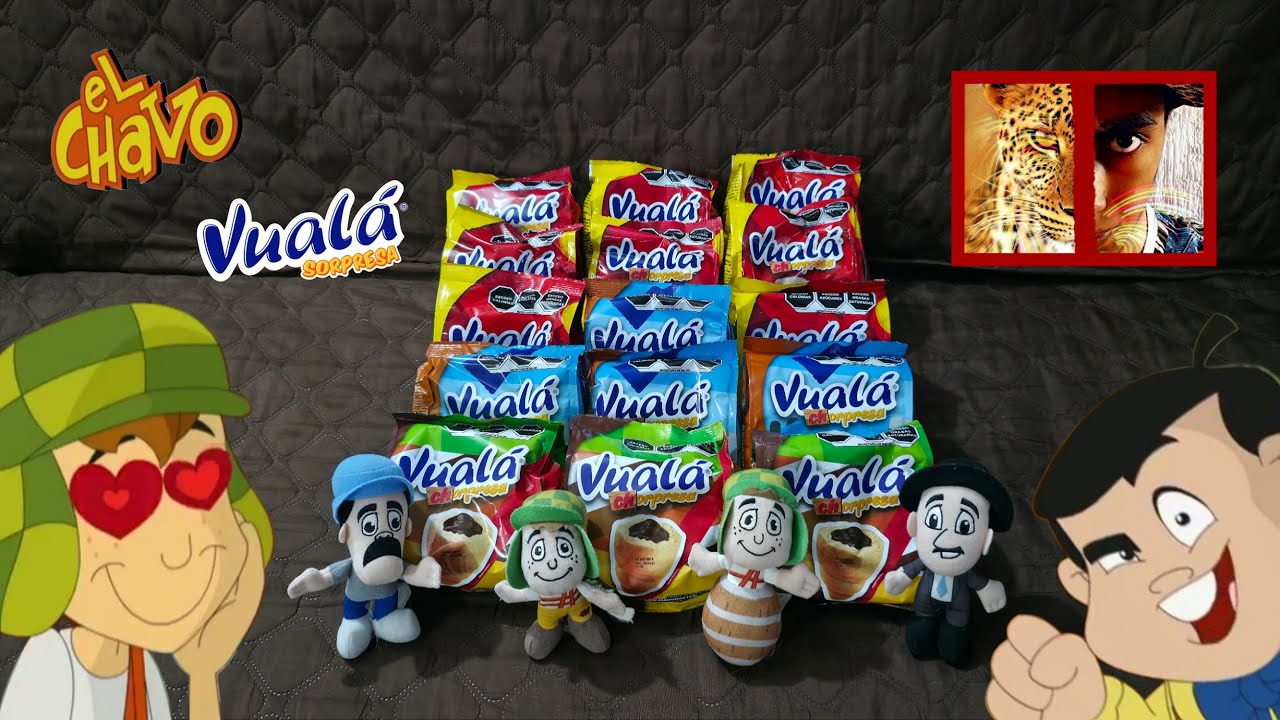 Me fue super bien, al abrir las 15 bolsas de Vualá Chorpresa Chespirito | Santiapardo Iramrey 🐆🤴🎊🥳🎉