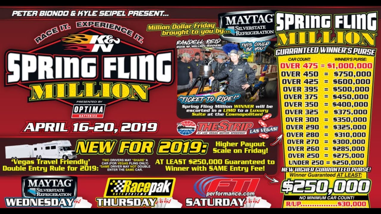 Spring Fling Million Saturday $30K Race