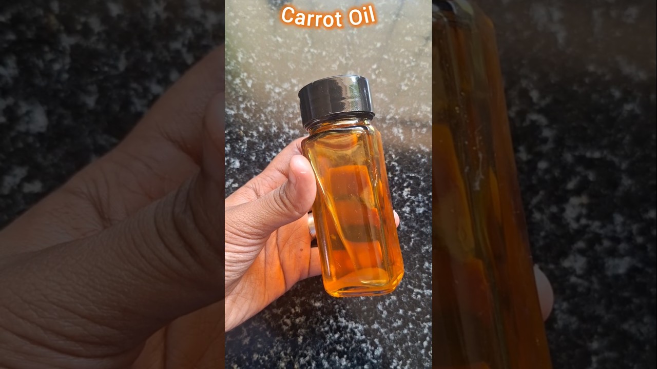 🍁Carrot Oil For Skin Brightening🍁#youtubeshorts #shortsfeed #viralshorts #carrotoil #skincaretips