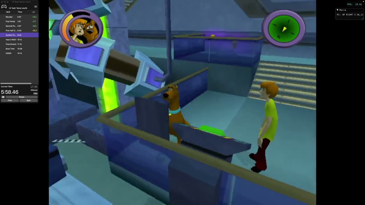 Scooby-Doo! Mystery Mayhem: Hi Tech Terror Any% - 12:53 World Record!