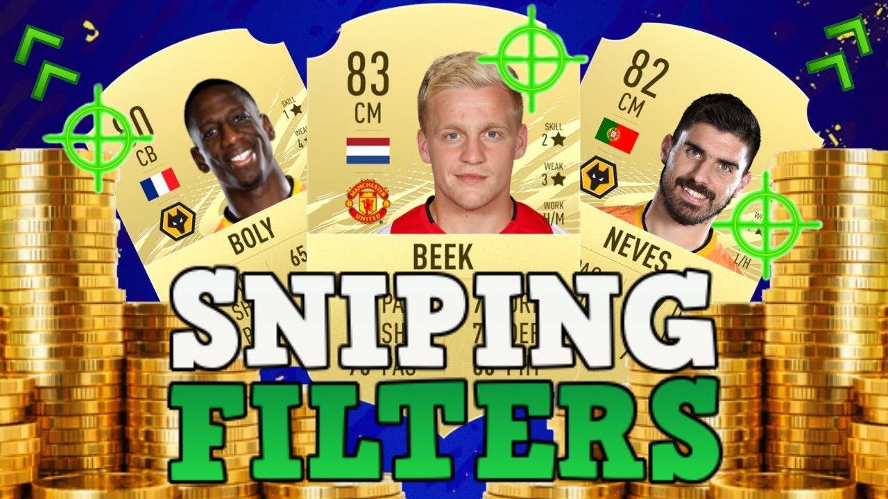 FIFA 21 BEST SNIPING FILTERS! HOW TO MAKE 100K AN HOUR ON FIFA 21! FIFA 21 BEST PLAYERS TO SNIPE!