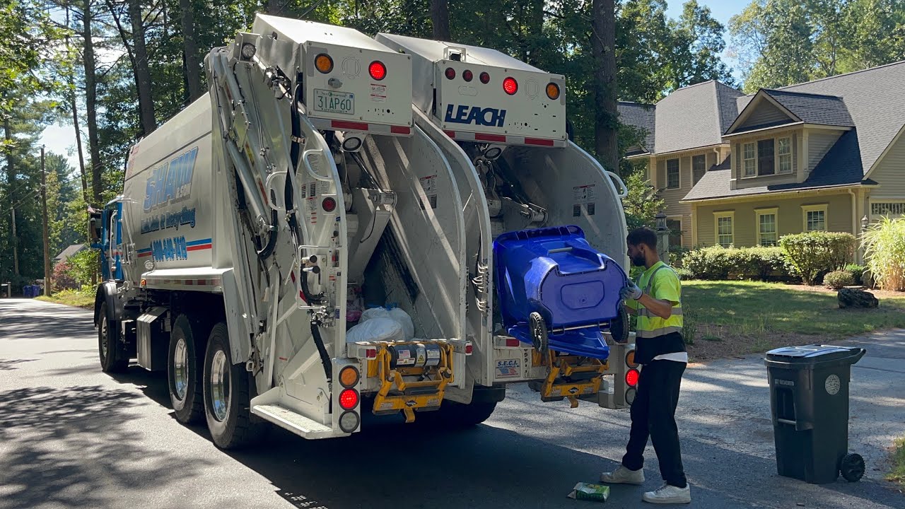 GW Shaw Mack MRU Split Leach Rear Loader