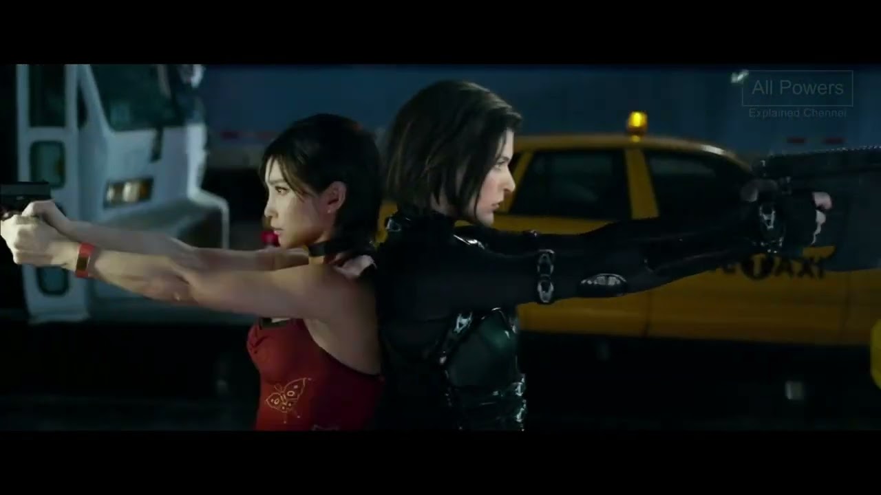 Ada Wong- All fights and skills from Resident Evil films