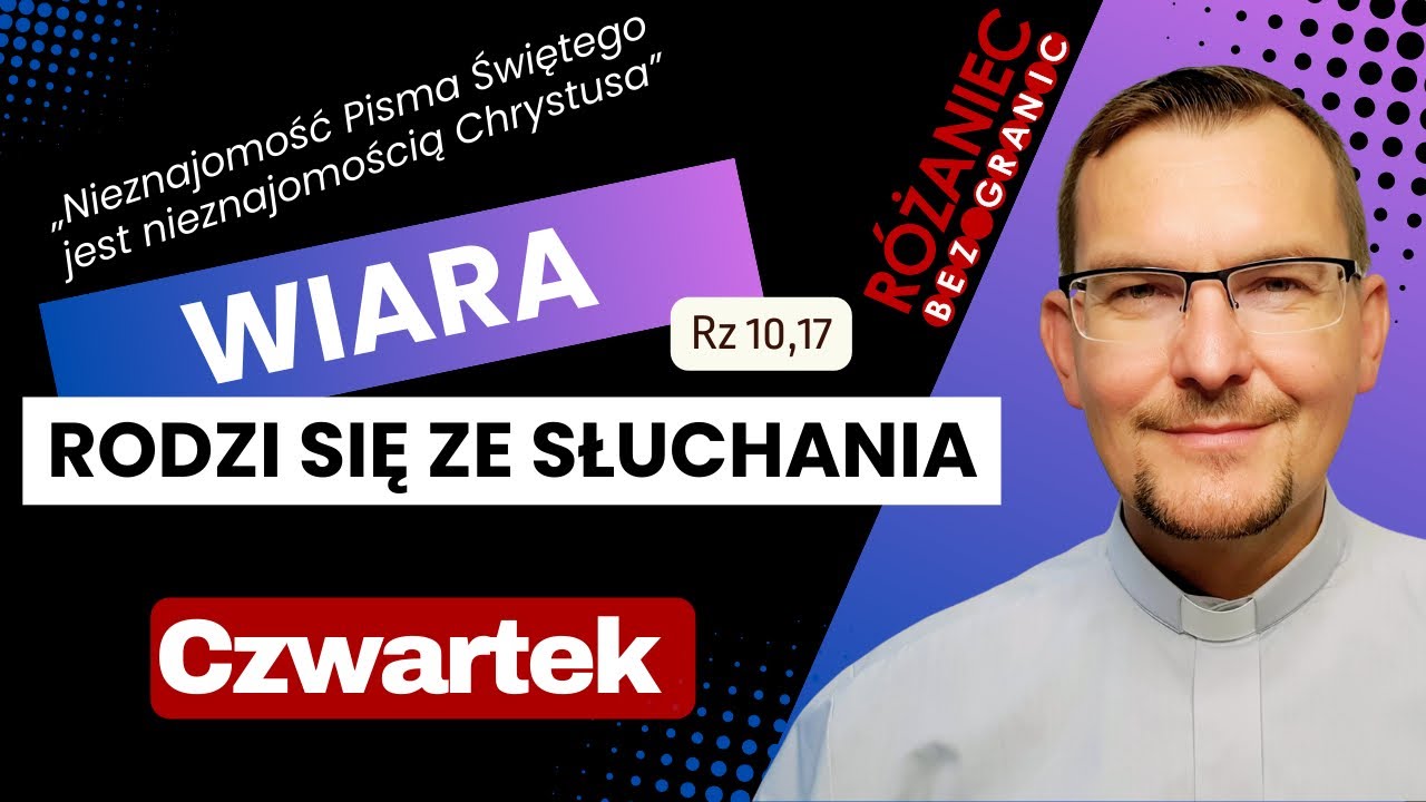 EWANGELIA NA DZIŚ | 5.03.26 czw | Łk 16, 19-31 | ks. Łukasz MSF | codziennie | godz. 6.00  