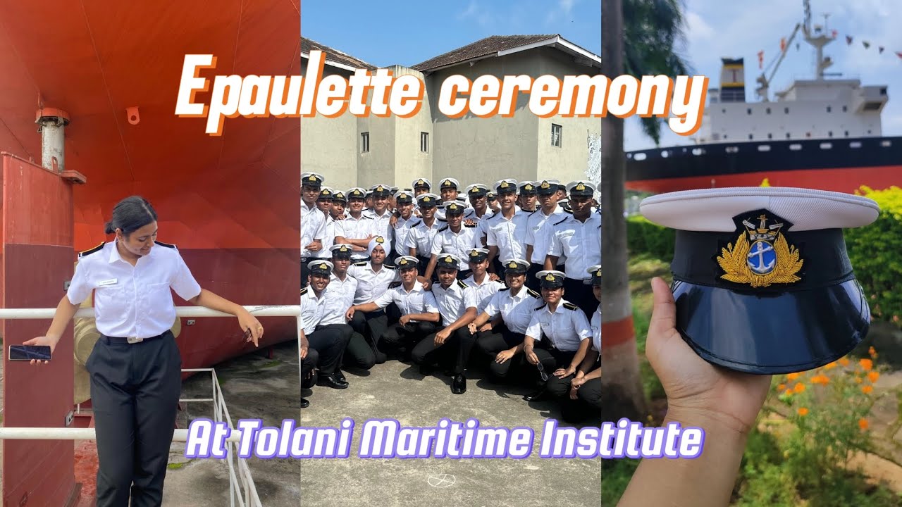 Epaulette Ceremony at Tolani Maritime Institute ⚓|*MERCHANT NAVY*| DNS- Diploma in Nautical Science