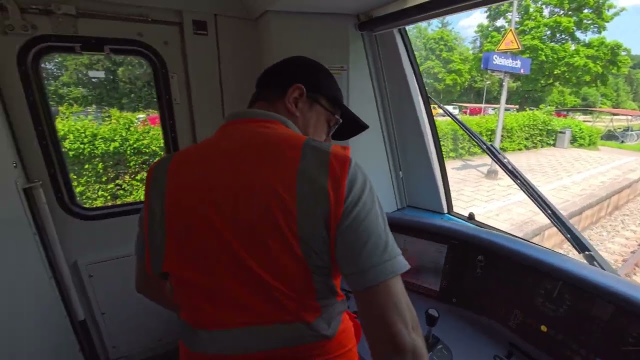 8K Führerstandsmitnahme S-Bahn München S8 Herrsching - Pasing BR423 09.06.2025