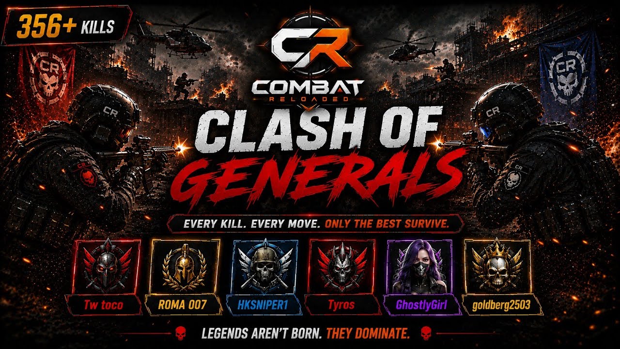 Clash of Generals | Tw toco, ROMA 007, HKSNIPER1, Tyros, GhostlyGirl..........