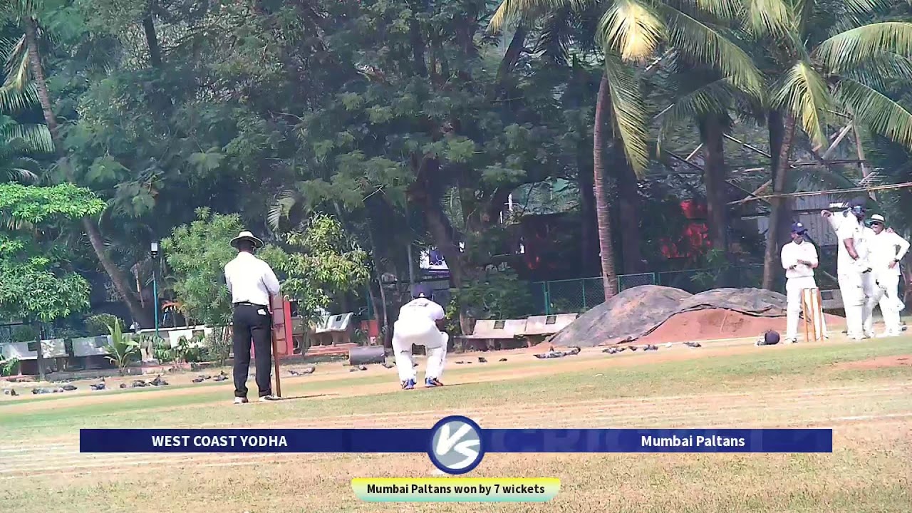 WEST COAST YODHA vs Mumbai Paltans Live Cricket Match | 22-Nov-25 09:00 AM 20 Live - SOUTH MUMBAI C