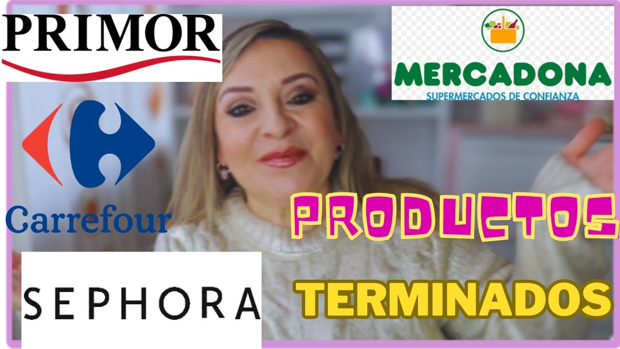 PRODUCTOS TERMINADOS ¿Los volveré a comprar?