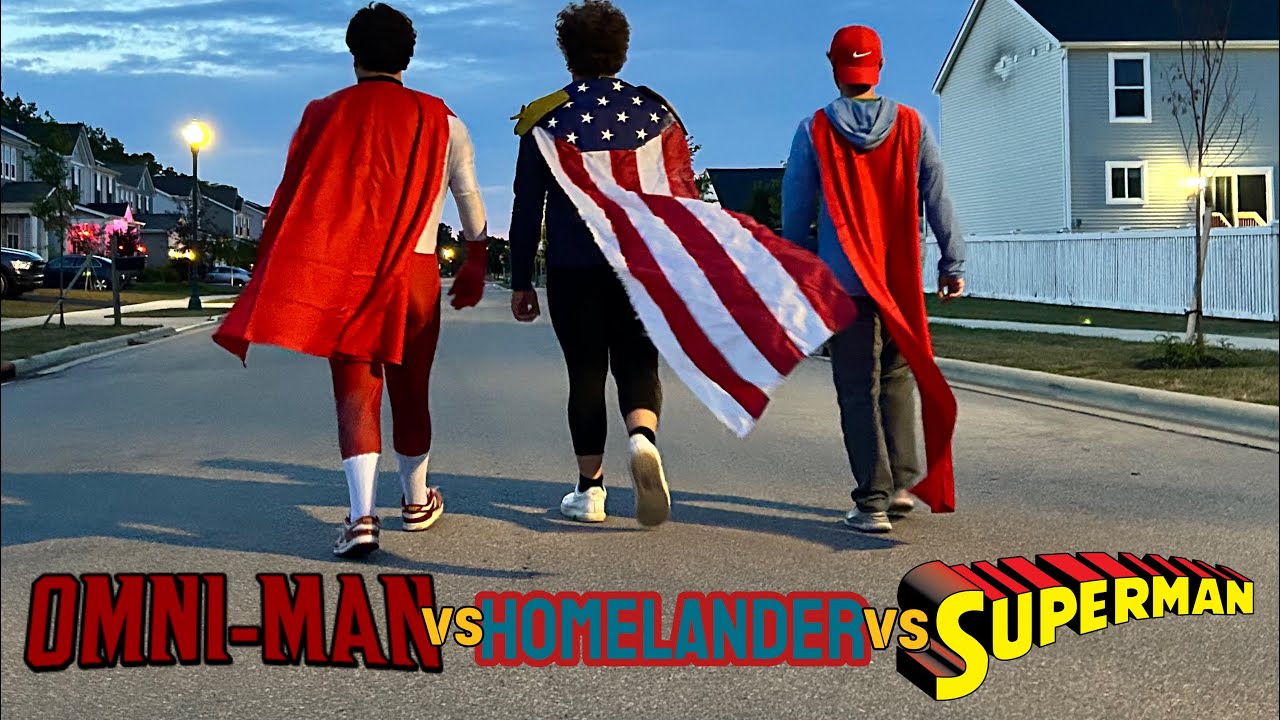 Omni-man vs Homelander vs Superman Official S&D Shorts Production