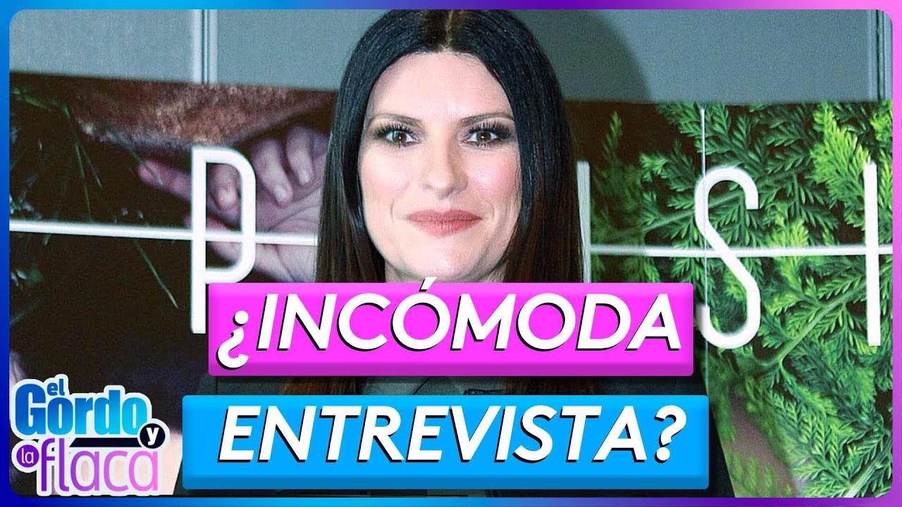 Laura Pausini pide no ser entrevistada en el aeropuerto por nuestra reportera | El Gordo y La Flaca