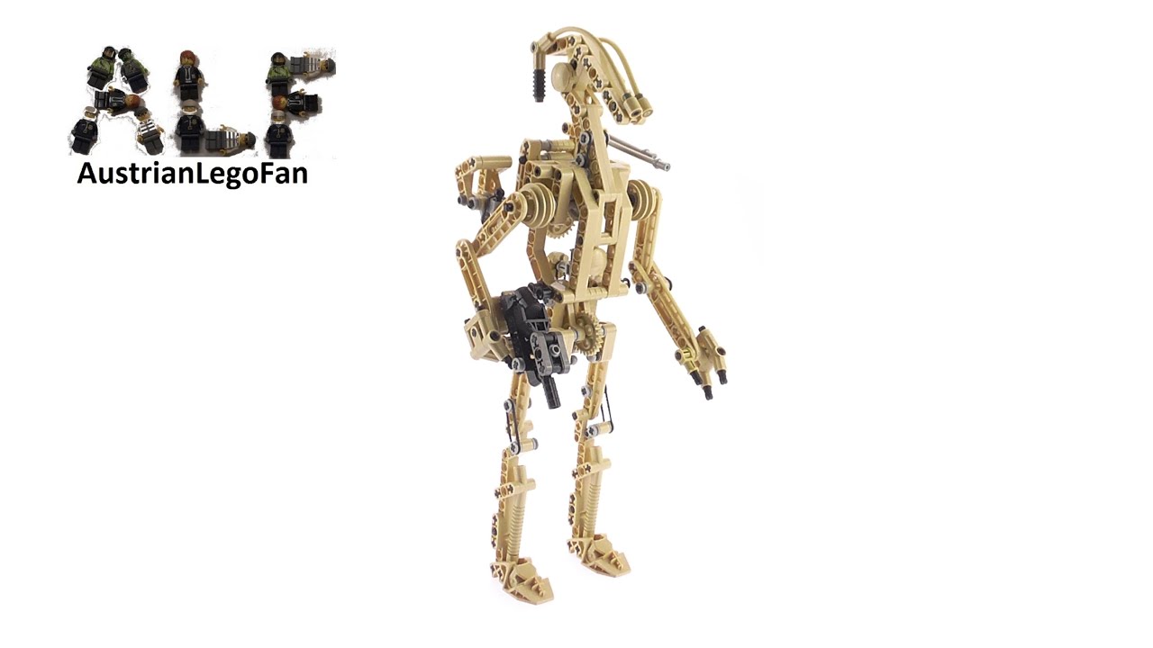 Lego Technic 8001 Star Wars Episode 1 Battle Droid Speed Build