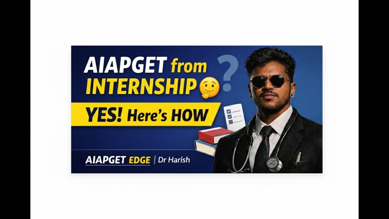 AIAPGET Preparation? 100% Possible Complete Strategy for Interns, Aspirants & Repeaters