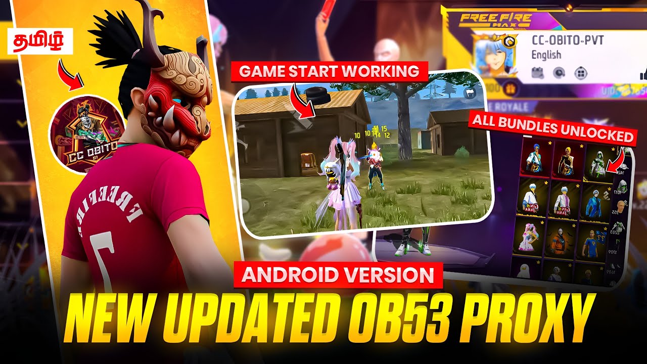 PROXY SERVER DAMAGE FIXED 🤯✅ IN TAMIL #freefire #proxyserver #tamil 