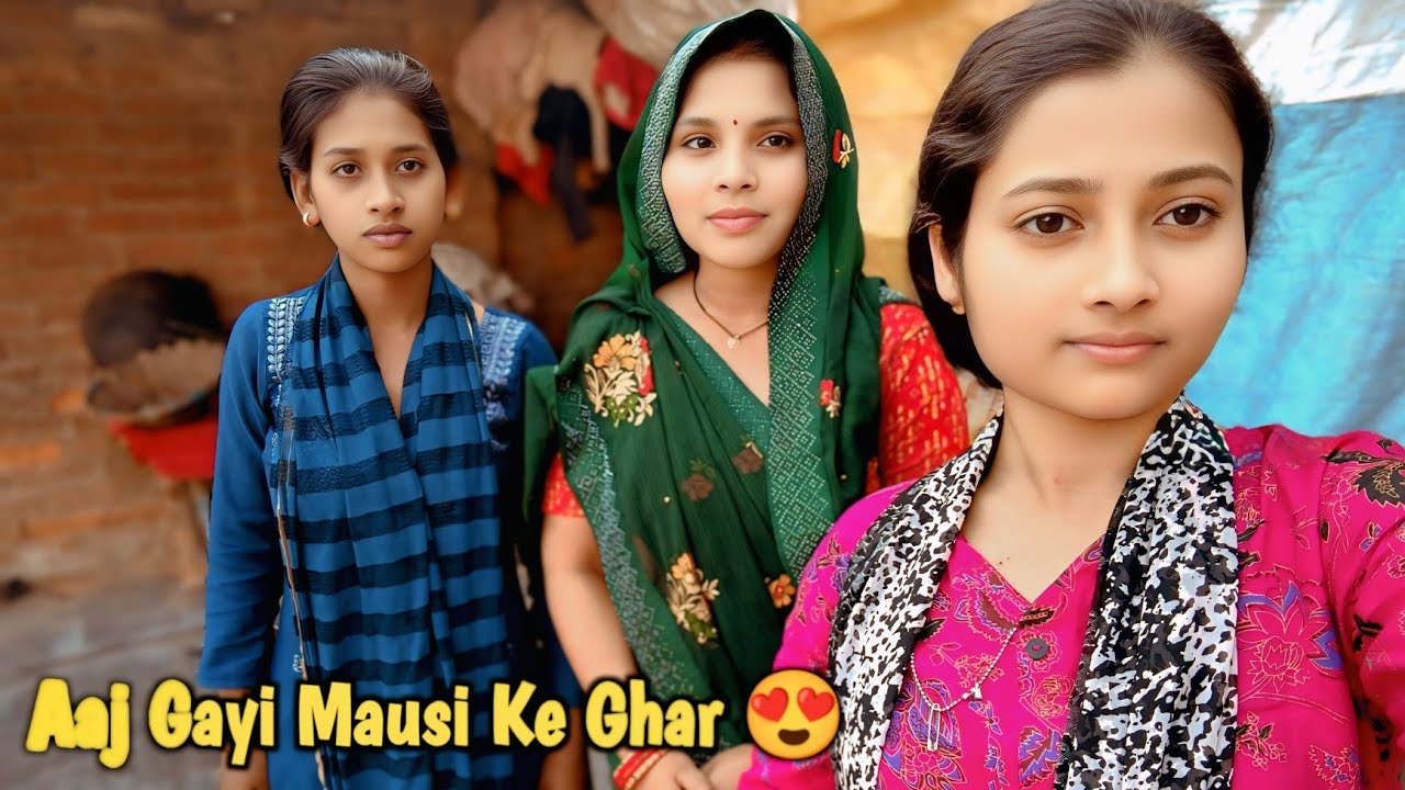 Gaon ki Feeling 😍 Mumbai se Mausi ke Ghar Journey