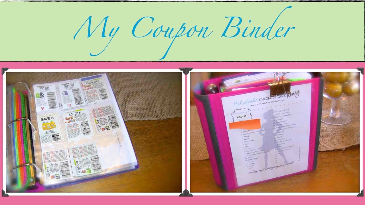 Couponing 101: My Coupon Binder {how to organize}