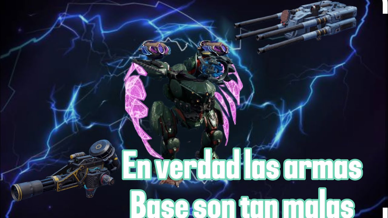 En verdad las armas bace de titán son tan malas #picsonic #warrobots 