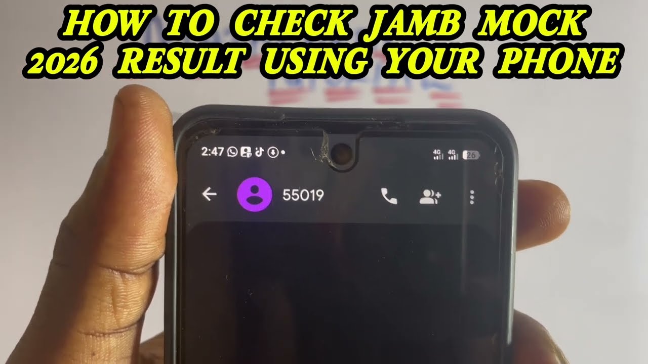 JAMB Mock 2026 Result OUT 🔥 How To Check JAMB Mock Result Using SMS l