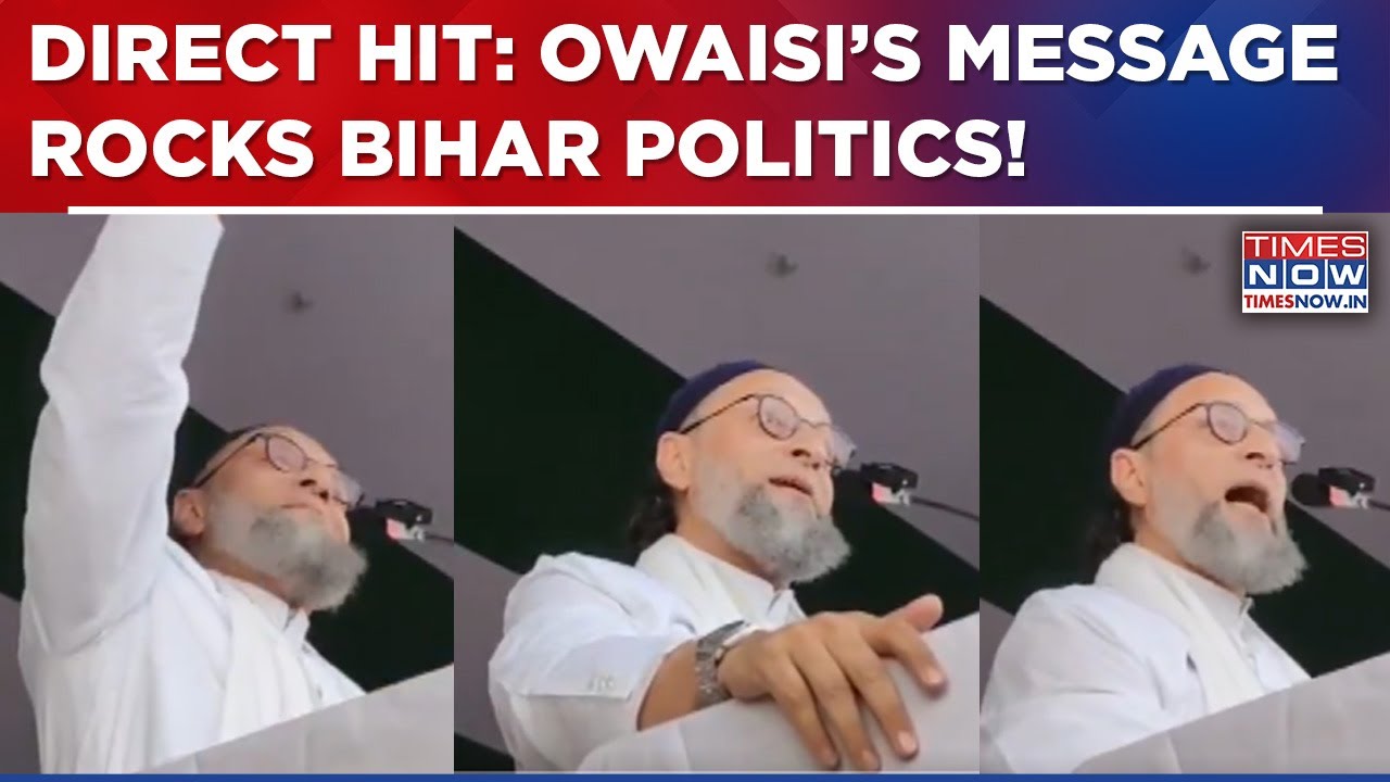 Owaisi Roars With A Direct Message For Tejashwi Yadav, MGB Listening To AIMIM Chief?&nbsp;|&nbsp;Bihar&nbsp;Polls