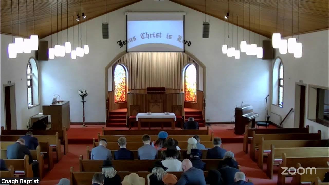 Coagh Baptist Church | Morning Worship | 08/03/26 | Pastor Ian Wilson | Peering at Peter