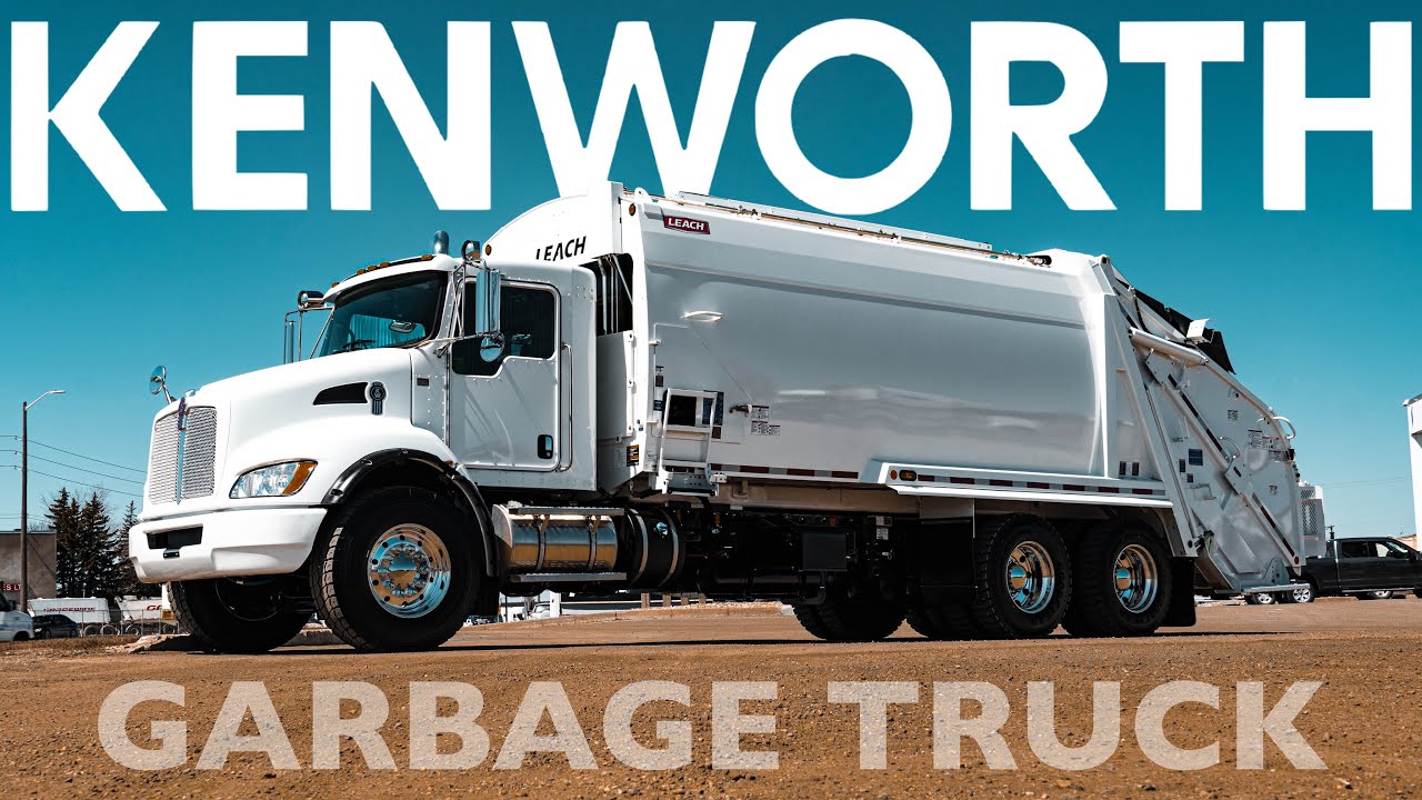 GARBAGE TRUCK   Kenworth T370   The Kenworth Guy