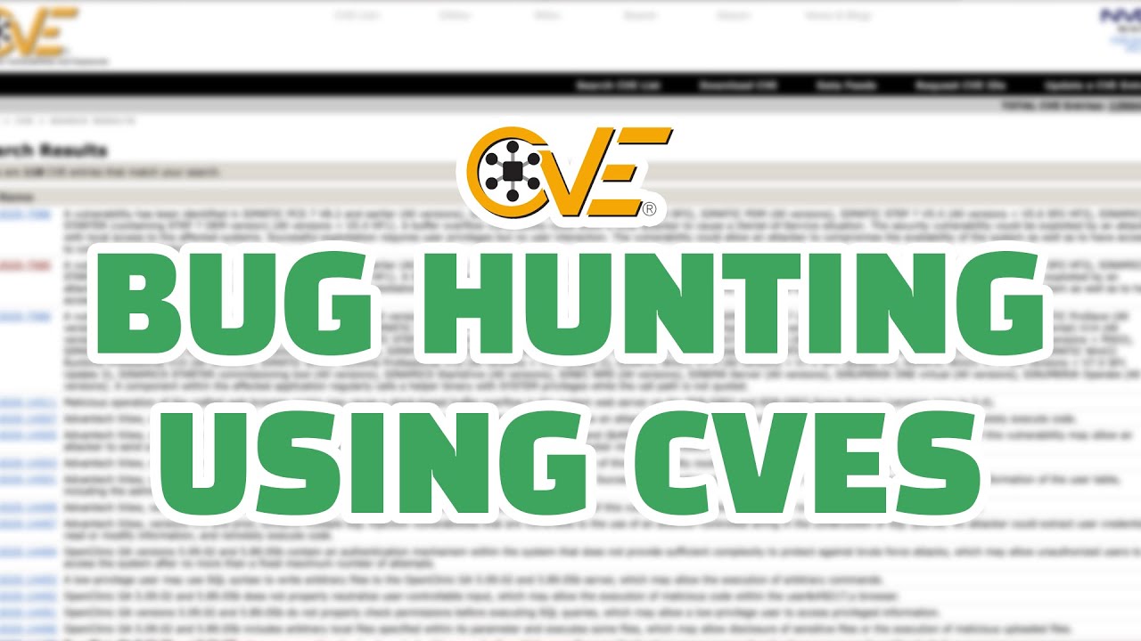 How Pros Use CVEs to Find New Bugs (before anyone else! ft CVE-2020-5902)