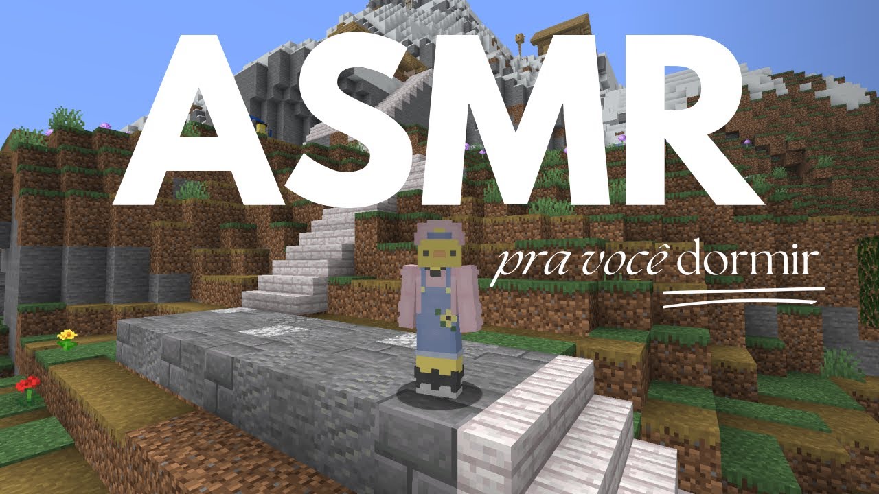 MINECRAFT ASMR PRA VOCÊ DORMIR - Minecraft relaxing longplay - Pt 05 - 1.21.6