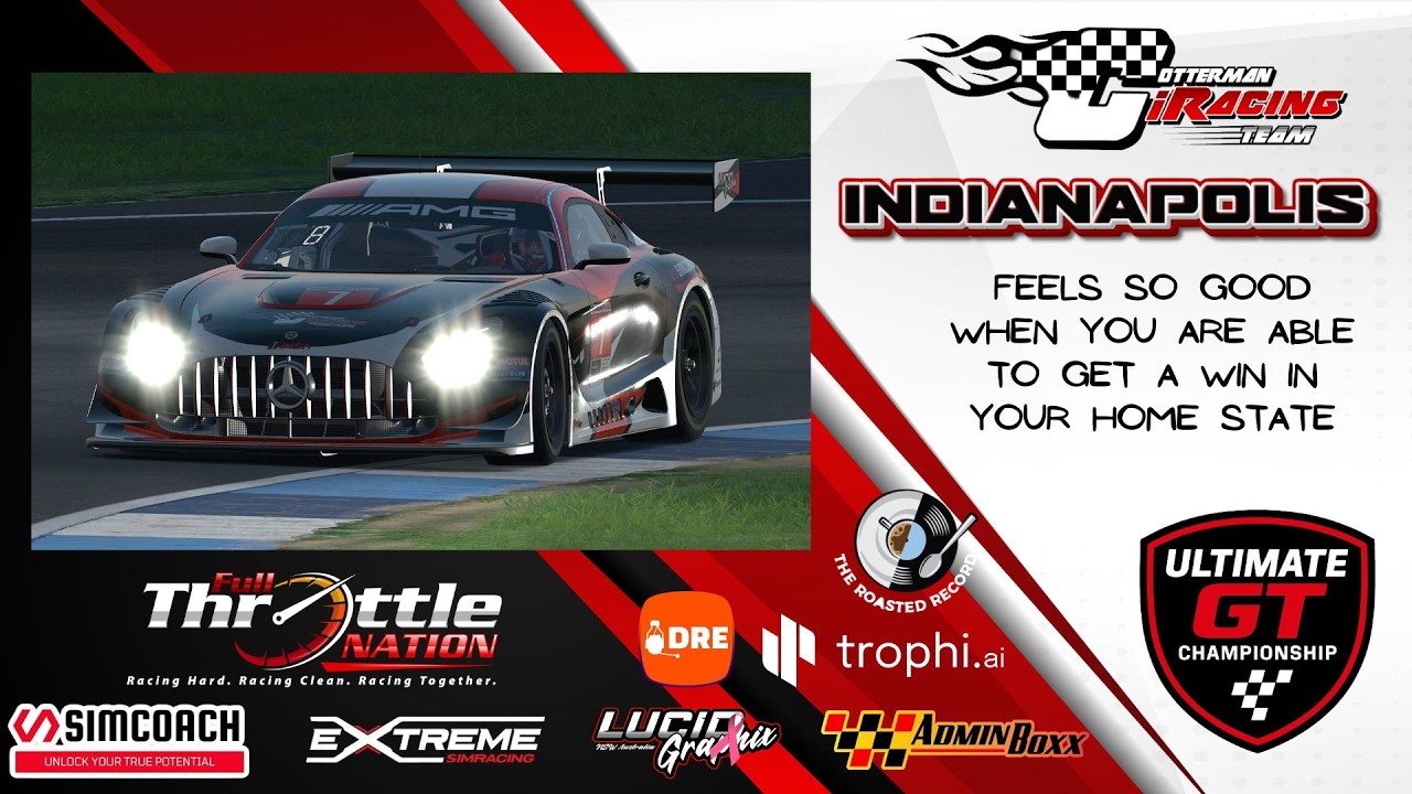 iRacing - Ultimate GT Championship - Indianapolis - Mercedes AMG