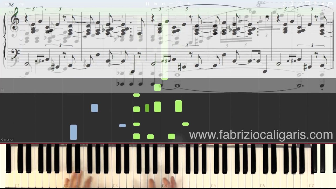 Santa Claus Is Coming To Town - Piano Tutorial - PDF