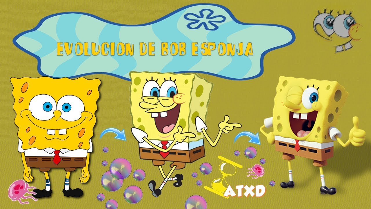 Evolución de Bob Esponja (1999 - 2017) | ATXD ⏳