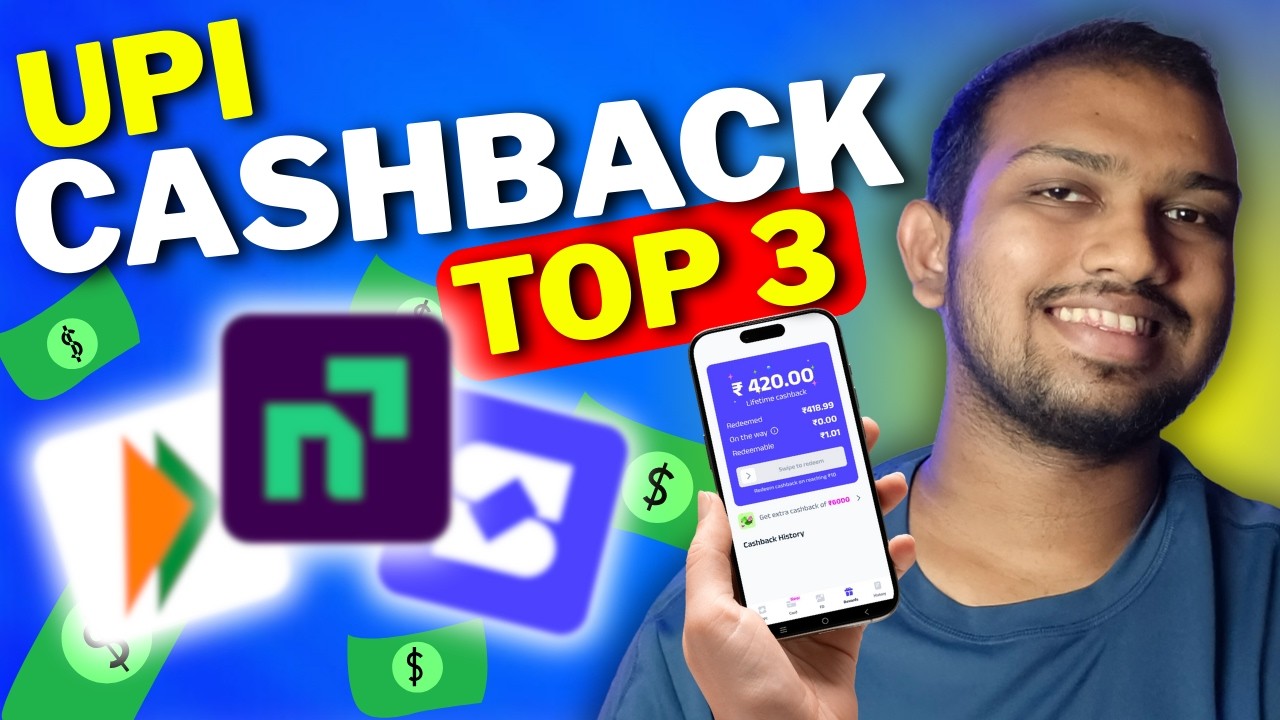 Top 3 UPI Cashback Apps 2025 🔥 FREE CASH DAILY 🤑 | தமிழில்