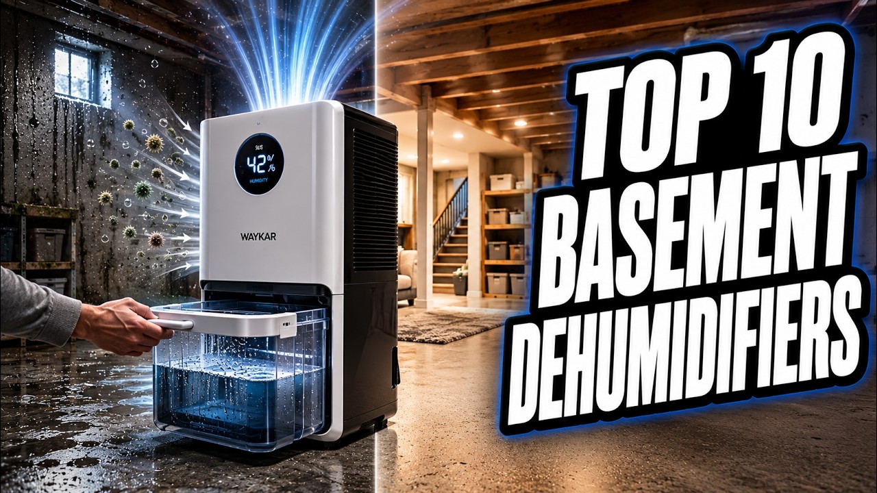 Top 10 Basement Dehumidifiers &ndash; Powerful Moisture Control
