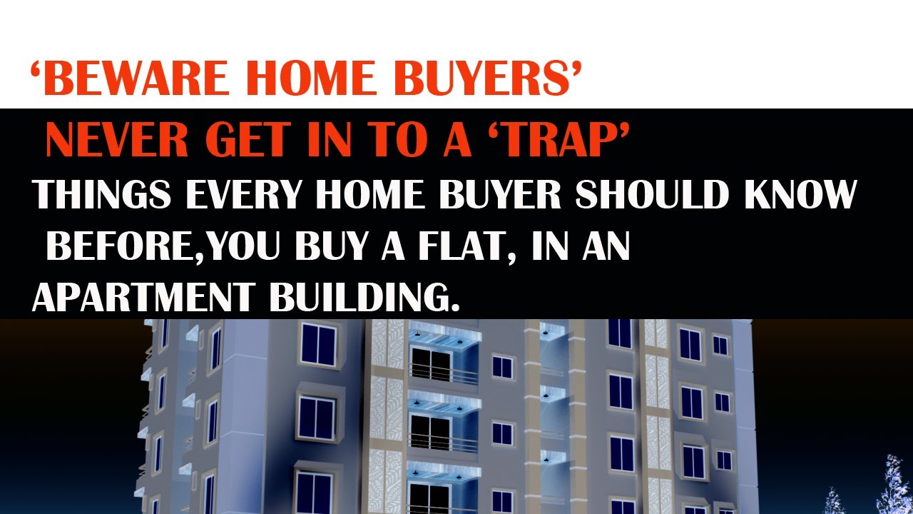 Home Buyers awareness video | know about 'RERA' before you book a flat in an apartment.