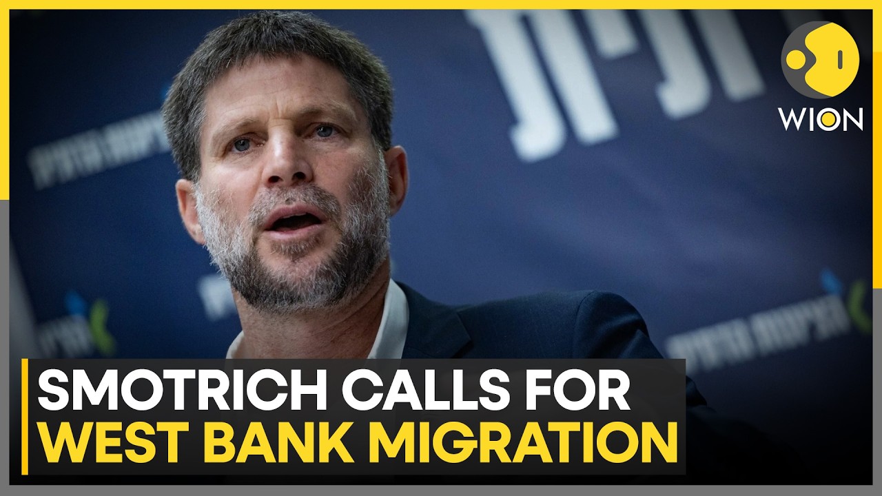 Israeli Minister Pushes for Palestinian Emigration from West Bank, Gaza Amid Backlash | WION