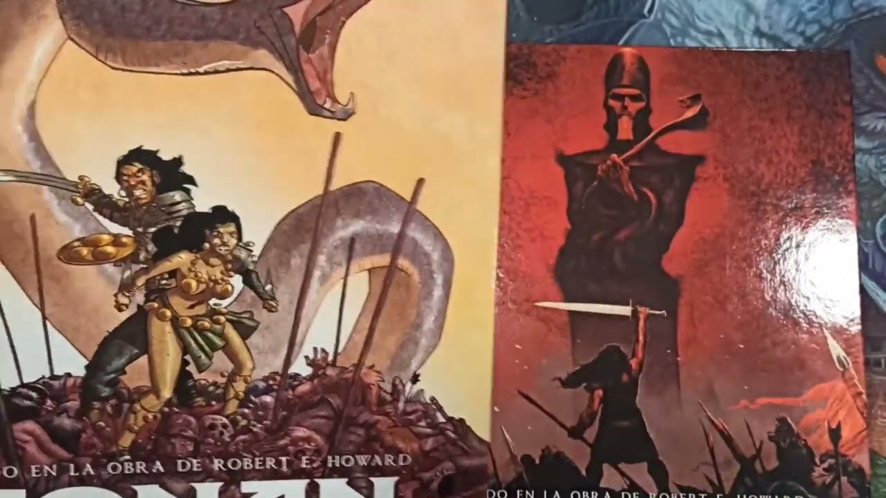Un vistazo a los dos primeros números del Conan de Glenat