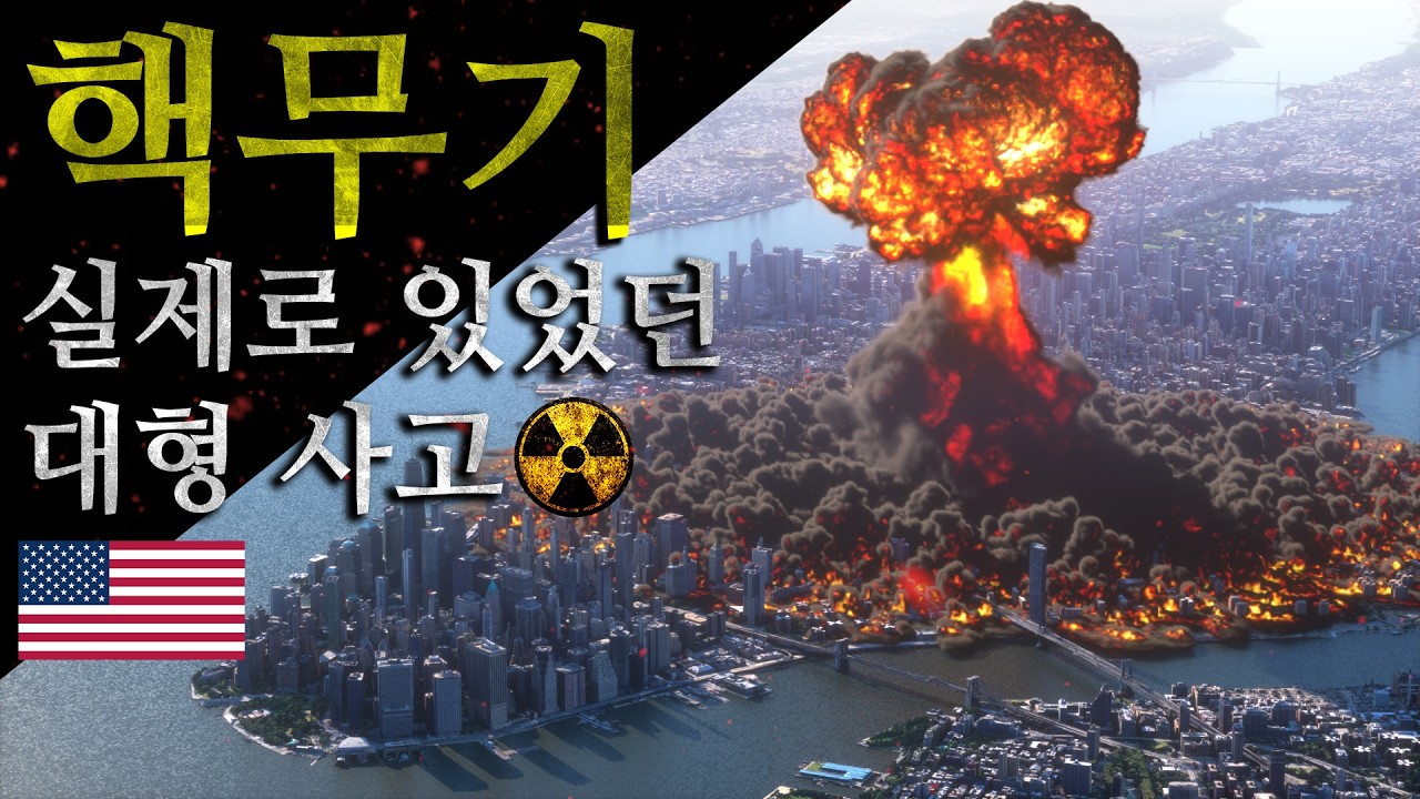💥 실제로 있었던 핵무기 대형 사고 모음 💥 3DCG로 정밀 재현