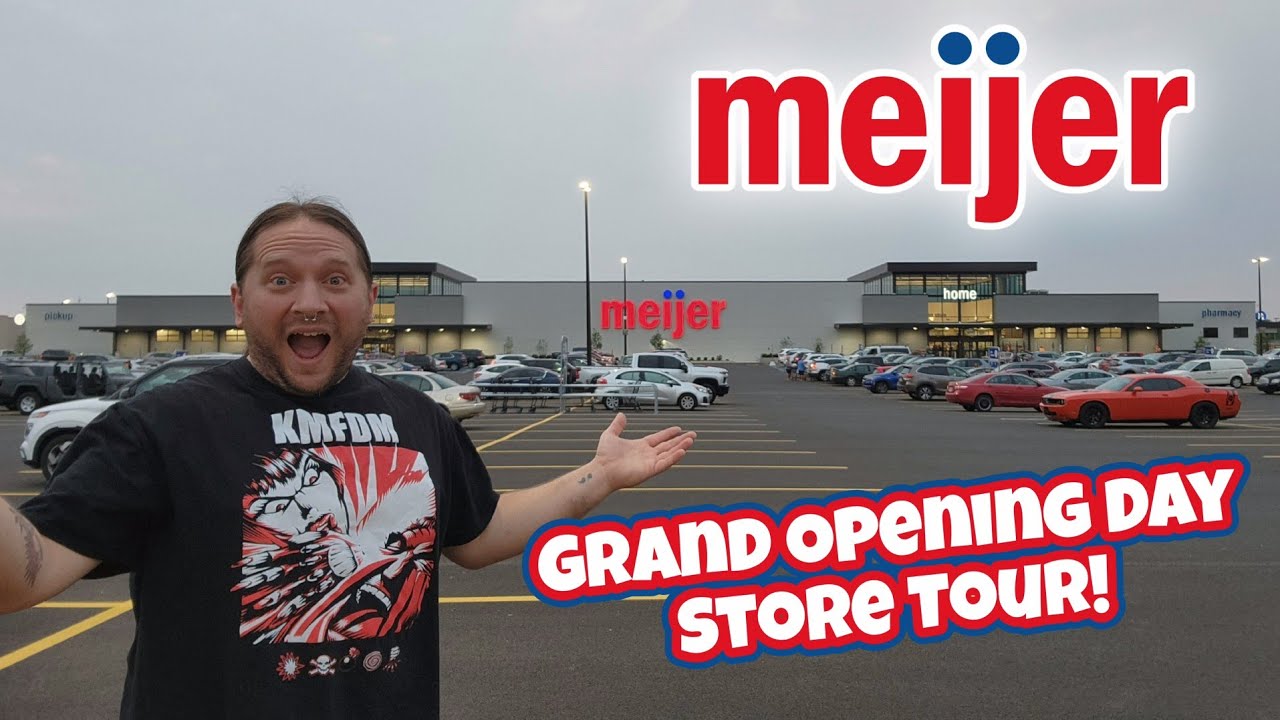 Meijer - Warren, OH Grand Opening Day Store Tour!