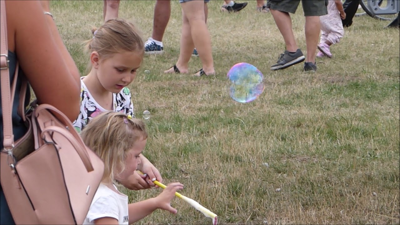 I Bubble Day czyli Festiwal Baniek Mydlanych w Łowiczu. 27.07.2019.
