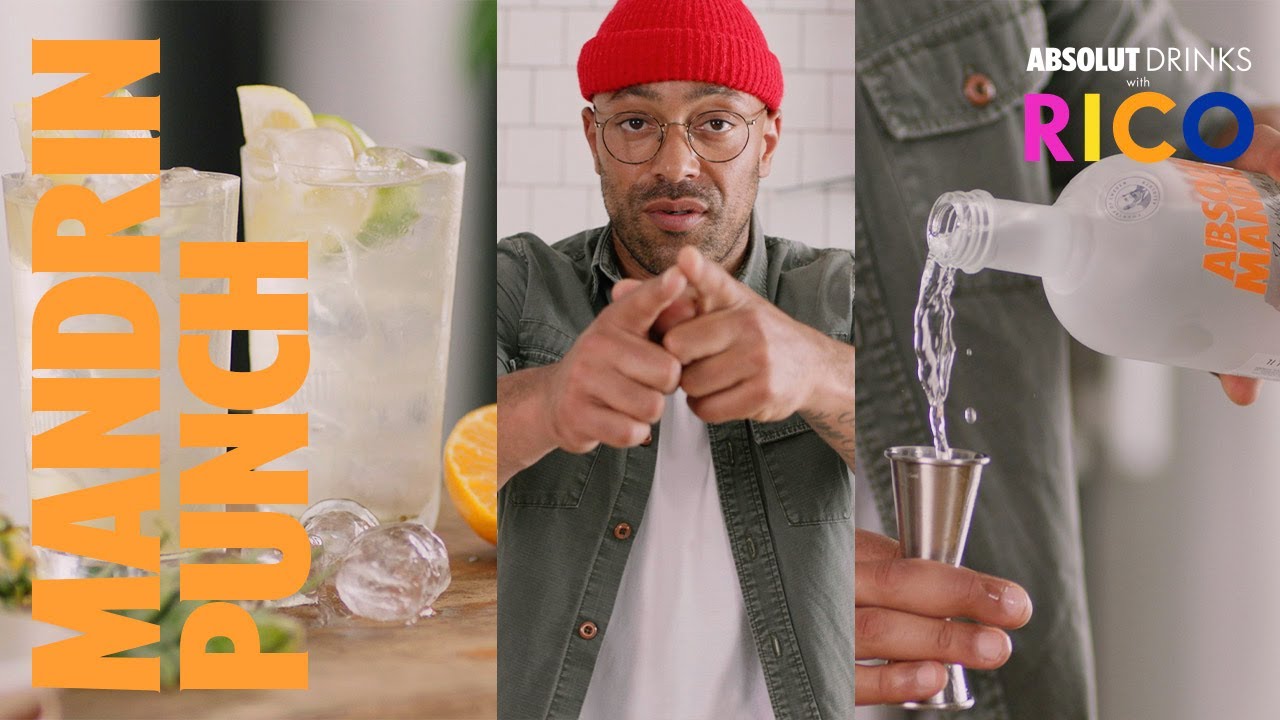 The Mandrin Punch | Absolut Drinks with Rico