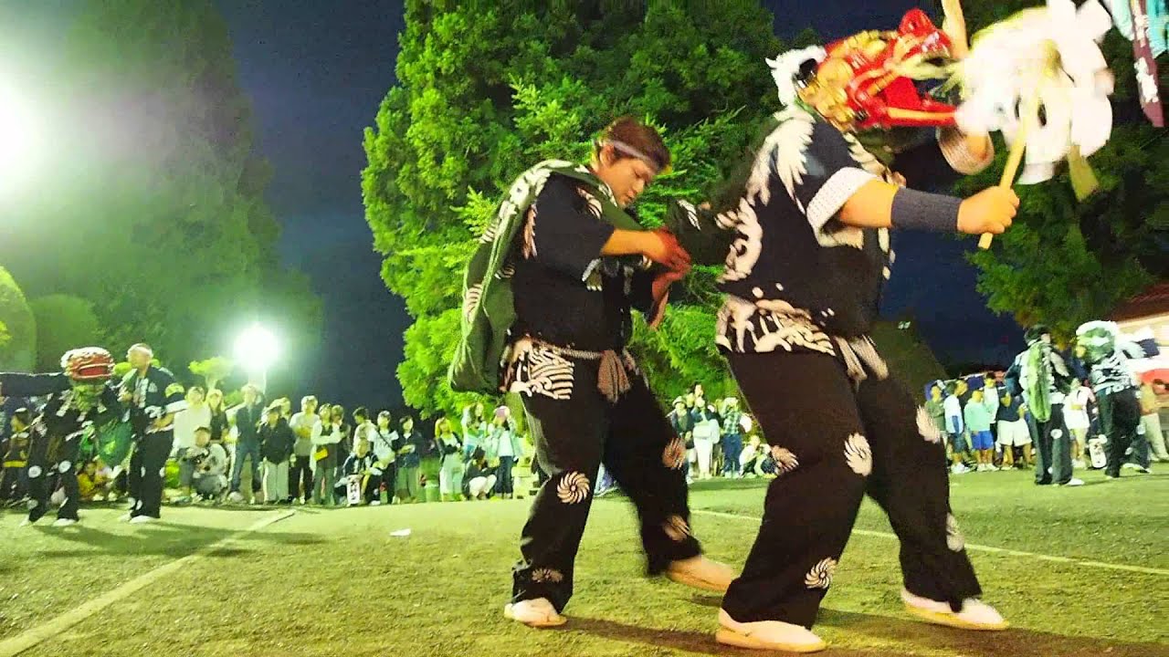 山田祭り2015 八幡宮宵宮祭 山田大神楽